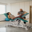 CHAGALL NEO professional electric stretcher: 6 sections, with electric backrest, pivoting arms and independent leg rests CHAGALL NEO professional electric stretcher: 6 sections, with electric backrest, pivoting arms and independent leg rests